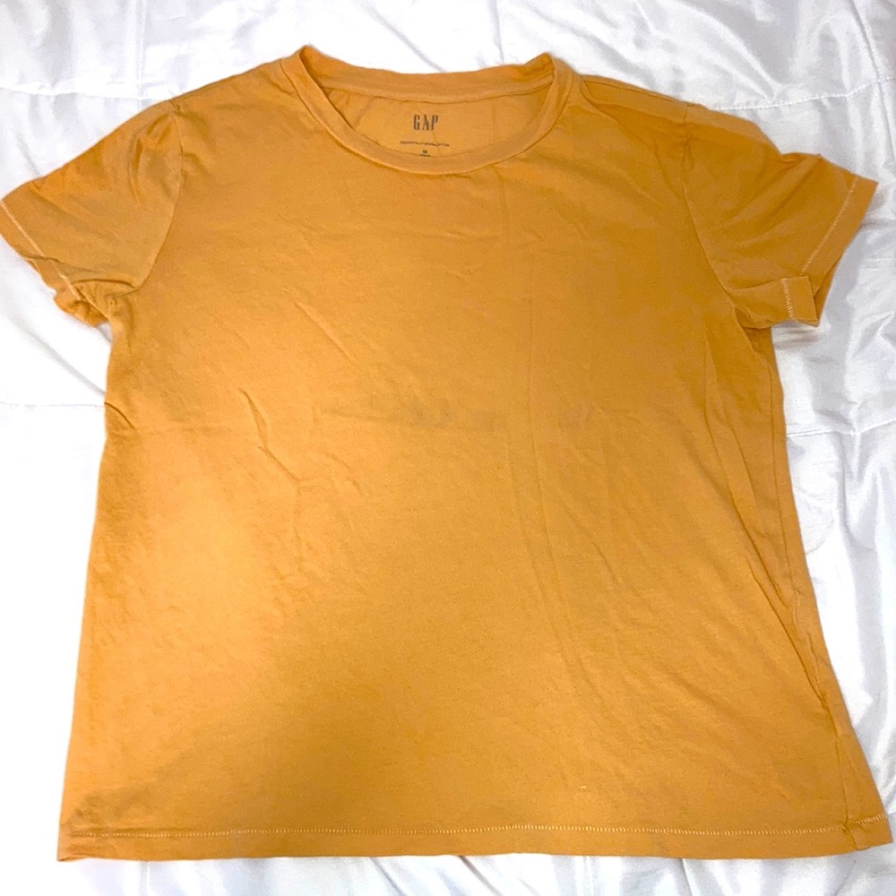 Orange basic tee-shirt